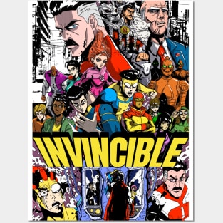 Invincible Poster Manga Style Posters and Art